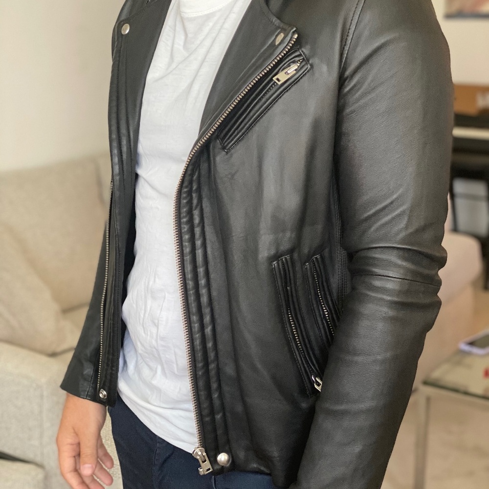 Men’s leather jacket
